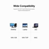 AIMOS USB Audio Lautstärkeregler Knopf,  Lautstärkeregler Dreh Computer Lautsprecher Lautstärkeregler Schalter Für Win7 / 8/10 / XP / Mac / Vista Android (Schwarz)
