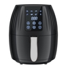 Air Fryer 5.5L Multifunktionale Intelligenz Haushalt Große Kapazität 1300W Big Firepower Timing Touchscreen LCD Electric Air Fryer