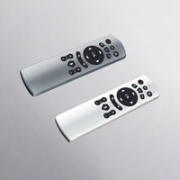 Air Mouse Voice Fernbedienung 2.4G Drahtlose Aluminiumlegierung Air Mouse Fernbedienung TK808 Silber