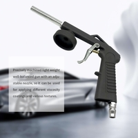 Air Undercoating Spritzpistole Airbrush-Lack für Automobil-Fahrgestell Klebepistole Aluminiumlegierung Tragbare Sandstrahl-Sandspritzpistole