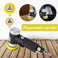Air Winkelschleifer Mini Pneumatische Polierschleifmaschine Mit Schleifpad Leichte Ergonomie Design Geringer Luftverbrauch Geräuscharm