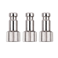 Airbrush Quick Disconnect Coupler Release Fitting 3-teilig Stecker M5 * 0, 4 Buchse Kompatibel mit Badger Airbrush