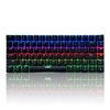 AJAZZ AK33 Keyclick mechanische Tastatur Gaming E-Sport LED bunte Tastatur 82 Tasten USB verdrahtete Anti-Ghosting für PC Notebook Laptop Desktop