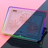AJAZZ ANC160 Laptop-Kühler Laptop-Kühlständer mit RGB-Lichteffekt 7-Gang-höhenverstellbar Stumm-Wärmeableitung Rosa