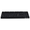 AJAZZ Mechanische Tastatur Professionelle Gaming-Tastatur Blauer Schalter Verdrahtete weiße Tastatur mit Hintergrundbeleuchtung Brauner Schalter (Schwarz)