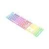 AJAZZ PBT Pudding Keycap 108 Keys PBT Keycap Set mit gefrostetem Handgefühl für mechanische Tastatur Schwarz (nur Tastenkappen)