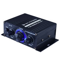 AK170 Mini Audio Leistungsverstärker Tragbarer Lautsprecherverstärker für Auto und Privat