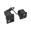 Akustikgitarre 2-Band EQ Equalizer Ton- und Volumenverstärker Preamp Piezo Pickup 6, 35 mm XLR mit LCD-Display