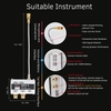 Akustikgitarrenmikrofon + Sound Hole Dual Pickup System Aktiver Tonabnehmer für Folk-Gitarren