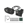 Akustische Gitarre 4-Band EQ Equalizer Klangvolumen Verstärker Vorverstärker Piezo Tonabnehmer mit LCD Display