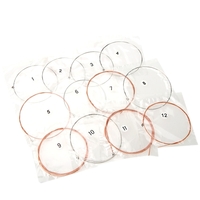 Alice-A2012 12-saitige Gitarre String 12St Edelstahl beschichtet Core Kupferlegierung Wunde für akustische Folk-Gitarre