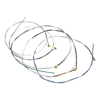 Alice A747 Universelles komplettes Set (EADG) Violine Geigensaiten Nylonkern Al-Mg / Silberwicklung mit einer kostenlosen Saite