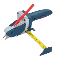 All-in-One-Schneidwerkzeug für Gipskartonplatten mit Maßband und Universalmesser Markieren und Schneiden von Trockenbauschindeln Isolierfliesen Teppichschaum