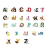 Alphabet geformte Wandtattoos DIY Brief Thema Jungen Kinderzimmer Wandaufkleber