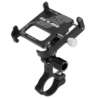 Aluminium Fahrrad Fahrradhalter 360 Grad drehbar verstellbar Anti-Rutsch-Fahrradlenker Lenker Telefonhalterung Ständer für MTB Rennrad Motorrad