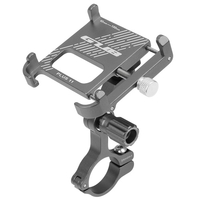 Aluminium Fahrrad Fahrradhalter 360 Grad drehbar verstellbar Anti-Rutsch-Fahrradlenker Lenker Telefonhalterung Ständer für MTB Rennrad Motorrad