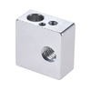 Aluminium Heizblock All-Metall 20 * 20 * 10mm für MK7 MK8 Extruder RepRap Prusa i3 DIY 3D Drucker Hot End