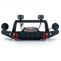 Aluminium Legierung Frontschürze Kompatibel mit 1/10 TRX4 Axial SCX10 90046 SCX10 III AXI03007 AXI03003 RC Auto