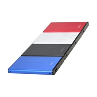 Aluminium SATA SSD HDD Externes Gehäuse Case Caddy + USB Kabel