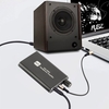 Aluminium Tragbarer Headset-Verstärker HiFi Audio Kopfhörerverstärker Sound Improver AMP 600mAh mit 3, 5-mm-Anschluss