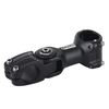 Aluminiumlegierung Fahrrad Vorbau 25, 4 x 90 mm 0-60 Grad einstellbar MTB Gabel Vorbau Extender Lenker Vorbau Riser Fahrrad Radfahren Vorbau Head Up Adapter Fahrrad Halshöhe Spacer