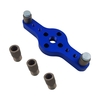 Aluminiumlegierung Holzbearbeitung Gerades Loch Selbstzentrierende Bohrerführung für Schreiner mit 6/8 / 10mm Buchsen