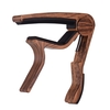 Aluminiumlegierung Holzfarbe Guitar Capo für 6-saitige Folk-Gitarre E-Gitarre mit 3 Stück zufällige Farbauswahl