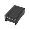 Aluminiumlegierung Schutzhülle Gehäuse Shell Gehäuse Box für Raspberry Pi 3,  Pi 2 und B + mit Lüfter