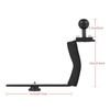 Aluminiumlegierung-Tauchhandgriff-Behälter-Klammer Einzelner Handhandvideostabilisator-beweglicher Balancer-Halter mit 1/4 Zoll-Schrauben-u