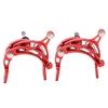 Aluminiumlegierung vorne und hinten Fahrrad C Bremssattel Radfahren C Clip Bremse Fahrrad C Bremse Ersatz für Brompton Fahrräder