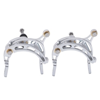 Aluminiumlegierung vorne und hinten Fahrrad C Bremssattel Radfahren C Clip Bremse Fahrrad C Bremse Ersatz für Brompton Fahrräder