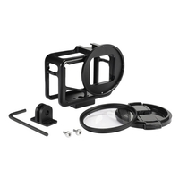 Aluminiumlegierungsgehäuse für Gopro Hear 5/6/7,  Schutzgehäuse Rahmengehäuse Gehäuse Kameraschutz