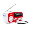AM/FM-Notfallradio Handkurbelradio Wiederaufladbares Solarradio mit LED-Taschenlampe