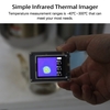 AMG8833_CP 1, 8-Zoll-TFT-Display Einfache tragbare Infrarot-Wärmebildkamera Temperatursensoren Anzeige der maximalen minimalen Temperatur