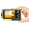 Amkov Double Dual LCD-Display 2, 7" Hauptbildschirm HD 24MP 16 X digitaler Zoom 1080P 30 FPS Anti-rütteln Selfie Selbstporträt Digitalkamera Camcorder Videorecorder wasserdicht
