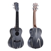 Ammoon 24 "hölzerne akustische Sopran Ukulele Uke Instrument musikalische Geschenk