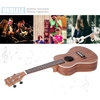 ammoon 24" Sapeli Ukulele 4 Strings mit Rosewood Fretboard weißen Rändern Musical Instrument Silvester Tag Geschenk vorhanden