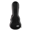ammoon 24 Zoll Konzert Ukulele Gig Bag Leichte Hartschalen-Tragetasche PU-Außen-Plüschfutter mit abnehmbaren Schultergurten