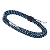ammoon 3M/10 Feet Instrument Gitarre Kabel direkt zum rechten Winkel 1/4-Zoll 6, 35 mm Stecker mit Blue Tweed Woven Jacket