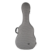 ammoon 41 Zoll Gig Bag Leichte Hartschalen-Tragetasche Baumwolle Außen Plüschfutter