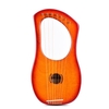 ammoon 7-saitige Lyre Harfe Lyres Okoume Holz Saiteninstrument im alten Stil