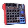 ammoon AG-6 Tragbarer 6-Kanal-Mischpult Digital Audio Mixer