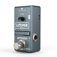 ammoon AP-09 Nano Serie Loop E-Gitarre Effektpedal Looper True Bypass
