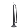 ammoon B Flat Bugle Cavalry Trompete Umweltfreundliche Kunststoff mit Mundstück für Band School Student