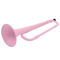 ammoon B Flat Bugle Cavalry Trompete Umweltfreundliche Kunststoff mit Mundstück für Band School Student