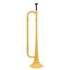 ammoon B Flat Bugle Cavalry Trompete Umweltfreundliche Kunststoff mit Mundstück für Band School Student