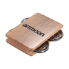 Ammoon Cajon Box Drum Companion Zubehör 4-Glocke Jingle Castanet für Hand-Percussion-Instrumente