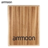ammoon Compact Reisen Cajon flache Hand Drum Persussion Instrument Zebraholz 31, 5 * 24, 5 * 4, 5 cm