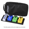 ammoon DB-1 Mini-Aluminium-Legierung Gitarre Pedal Board mit Tragetasche Tapes