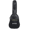 ammoon doppelte Riemen 5mm Padded 600D Big Case Cover Tasche Rucksack doppeltem Reißverschluss-Anti-Rutsch-Pads Unteres für 40" 41" Gitarre